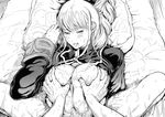  agrias_oaks breasts censored cum cum_on_body cum_on_breasts cum_on_upper_body final_fantasy final_fantasy_tactics kurofudo large_breasts monochrome paizuri penis 