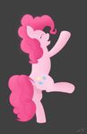  2014 absurd_res anus cutie_mark equine eyes_closed female feral friendship_is_magic fur happy hi_res horse mammal my_little_pony open_mouth pinkie_pie_(mlp) pony pussy smile solo 