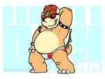  animated bowser bulge dancing eclipsewolf male mario_bros nintendo solo speedo swimsuit video_games 