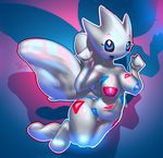  2014 anthro areola blue_eyes blush breasts elpatrixf female nintendo nipples nude open_mouth pok&eacute;mon pok&eacute;morph pussy solo togetic video_games white_body 