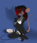  bdsm blush bondage bound bra cleasach devoidkiss female mammal mouse nintendo panties rodent underwear video_games 