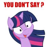  absurd_res alpha_channel english_text equine female feral friendship_is_magic hi_res horn horse mamandil mammal my_little_pony pony reaction_image text twilight_sparkle_(mlp) unicorn 