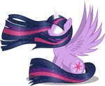  absurd_res alpha_channel equine female feral friendship_is_magic hi_res horn horse mamandil mammal my_little_pony pony twilight_sparkle_(mlp) winged_unicorn wings 