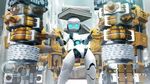 3d animated animated_gif fireball_(series) lowres robot 