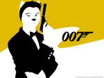 007 acethebigbadwolf anthro bust canine gun invalid_tag james_bond looking_at_viewer mammal necktie noir pistol ranged_weapon suit weapon 