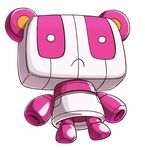  bad_twitter_id bear frown morio_shishou no_humans o_o panda robot shindo_kamichi vocaloid white_eyes 