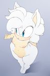  2014 blue_eyes breasts butt cat feline female hair hedgehog hi_res hybrid inverted_nipples mammal navel nipples nude pink_nose short_hair solo sonicboom53 standing thick_thighs thighs white_hair white_skin wide_hips 