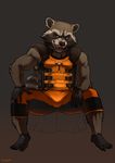  bulge guardians_of_the_galaxy male mammal raccoon rocket_raccoon rossciaco solo 