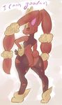  breasts butt female lopunny luigiwabbit mega nintendo pok&eacute;mon standing video_games wide_hips 