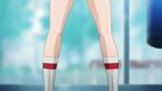  animated animated_gif breasts hagiwara_sakura lowres sekai_de_ichiban_tsuyoku_naritai! squatting 