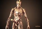  groot guardians_of_the_galaxy male nude penis solo standing 