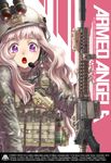 :o america american_flag armed_angels assault_rifle camouflage cover cover_page eotech gun headset kws load_bearing_vest long_hair m4_carbine night_vision_device o_o original pink_hair purple_eyes rifle solo suppressor vertical_foregrip weapon 