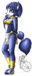  blackby blue_hair canine colored female fox hair krystal mammal nintendo star_fox tattoo video_games 