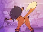  animated breasts butt canine female fox mammal pussy solo thefuckingdevil 
