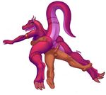  anthro anus armlet claws cum cum_on_penis death_by_snoo_snoo duo female female_on_top grabbing_butt green_eyes horn human human_on_anthro interspecies jewelry male mammal on_top penis presenting pussy scalie sex siyah size_difference tattoo teeth thick_thighs 