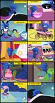  chameleon cute equine evilfrenzy female feral friendship_is_magic group horn horse mammal my_little_pony original_character pony princess_celestia_(mlp) princess_luna_(mlp) unicorn winged_unicorn wings young 