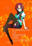  blue_eyes evangelion:_2.0_you_can_(not)_advance glasses hairband hamamoto_ryuusuke heart long_hair makinami_mari_illustrious necktie neon_genesis_evangelion plaid plaid_skirt rebuild_of_evangelion school_uniform skirt solo thighhighs zettai_ryouiki 