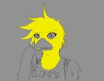  avian bird chica_(fnaf) chicken clothed clothing female five_nights_at_freddy&#039;s looking_at_viewer machine mechanical robot solo text unknown_artist 