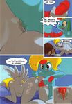  ajin anthro anus breasts butt cutie_mark derpy_hooves_(mlp) dildo equine female friendship_is_magic fur horse lesbian mammal my_little_pony nipples nude open_mouth penetration pony pussy rainbow_dash_(mlp) sex sex_toy vaginal wings 