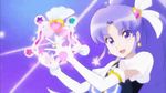  animated animated_gif cure_fortune fortune_tambourine happinesscharge_precure! hikawa_iona lowres magical_girl precure 