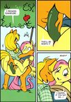  333456 anthro anthrofied applejack_(mlp) bdsm blonde_hair blush dildo double_dildo double_penetration english_text equine eyes_closed female fluttershy_(mlp) freckles friendship_is_magic hair horse insertion lesbian looking_down mammal my_little_pony orange_body penetration picnic picnic_basket pony pussy rope sausage sex_toy text vaginal vaginal_insertion vaginal_penetration wide_eyed yellow_body 