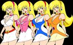  blonde_hair blue_eyes breasts cutie_honey kisaragi_honey large_breasts 