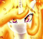  2014 equine female feral friendship_is_magic horn horse mammal my_little_pony pony princess_celestia_(mlp) pshyzo winged_unicorn wings 