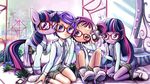  doki_doki highres human kenzaki_makoto my_little_pony ojamajo_doremi onpu_segawa pretty_cure segawa_onpu skyshek twilight_sparkle 