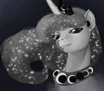  2014 equine female feral friendship_is_magic hattonslayden horn horse mammal my_little_pony pony princess_luna_(mlp) solo winged_unicorn wings 