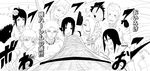  aju_(semai) akatsuki_(naruto) deidara genderswap hidan hoshigaki_kisame kakuzu konan labret_piercing monochrome nail_polish naruto naruto_shippuuden ootsutsuki_kaguya otsutsuki_kaguya pain_(naruto) sasori tobi uchiha_itachi zetsu 