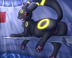  blush butt eeveelution female nintendo pawpads paws pok&eacute;mon presenting pussy solo umbreon video_games xilrayne 