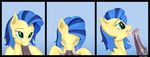  2014 blue_hair cum cum_in_mouth cum_inside equine female feral formal_gentleman freckles hair hooves horse male mammal milky_way_(character) original_character pony saliva saliva_string straight tongue tongue_out two_tone_hair 