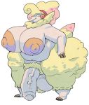  &lt;3 anthro areola balls belly big_areola big_balls big_breasts big_butt big_penis breasts butt caprine dickgirl english_text hairband hand_on_hip huge_balls huge_breasts huge_butt huge_penis humanoid_penis intersex looking_at_viewer mammal mature_dickgirl mature_intersex nipple_bulge nipples nondelismell nude overweight overweight_dickgirl overweight_intersex penis sharp_teeth sheep simple_background solo standing teeth text thick_thighs uncut vein veiny_penis voluptuous white_background wide_hips wool 