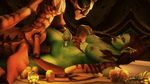  big_breasts breasts female hair male orc rexx_(artist) sex straight video_games warcraft world_of_warcraft 