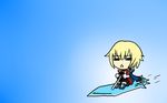  :&lt; blazblue blonde_hair highres ice_car jin_kisaragi solo 