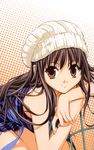  black_hair brown_eyes copyright_request hat highres solo tenhiro_naoto 