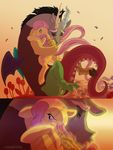  comic discord_(mlp) flower fluttershy_(mlp) friendship_is_magic horn my_little_pony tears thecuriousfool 