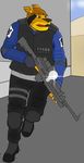  gun male nicroxes_(thony_dog) police ranged_weapon thony_dog weapon 