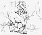  brave_(disney) centaur equine female human mammal merida monochrome navel solo taur unknown_artist 