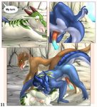  anus ark_warrior comic cum cum_in_mouth cum_inside cum_on_face dragon english_text erection forced gay horn internal male muscles open_mouth penis rape scalie sex smile tail_grab text tongue tongue_out 