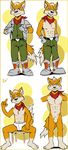  canine fox fox_mccloud kcee male mammal nintendo nude solo star_fox video_games 