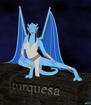  fab3716 female gargoyles solo turquesa 