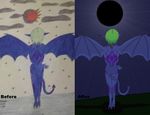  demon_(species) eclipse solar succubus_(species) sylversin_(artist) 