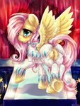  2014 anus blush cute dimwitdog equine female feral fluttershy_(mlp) friendship_is_magic horse mammal my_little_pony pegasus pussy wings 