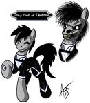  2013 alpha_channel black_lantern clothing crossover cynos-zilla english_text equine friendship_is_magic green_lantern_(series) hi_res horse male mammal my_little_pony original_character plain_background pony ring shaded signature smile text tongue transparent_background undead zombie 