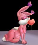  babs_bunny blue_eyes cum erection fellatio female fur hair humanoid_penis lagomorph lips looney_tunes male mammal nude oral oral_sex orgasm paws penis pink_fur plain_background pussy rabbit ribbons sex short_hair tiny_toon_adventures tiny_toons toes warner_brothers 