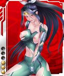  1girl breasts card_(medium) female large_breasts lilith-soft solo taimanin_asagi taimanin_asagi_battle_arena torn_clothes yubashiri_ibuki zol 