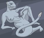  abstract_background breasts constipated_satan horn iguana invalid_color invalid_tag lizard nipples reptile scalie 
