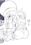  1girl comic gon-san gon_freecss greyscale hunter_x_hunter monochrome ponzu translated watarui 