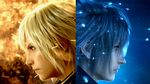  2boys 3d ace_(fft-0) black_hair blonde_hair final_fantasy final_fantasy_type-0 final_fantasy_xv multiple_boys noctis_lucis_caelum official_art 